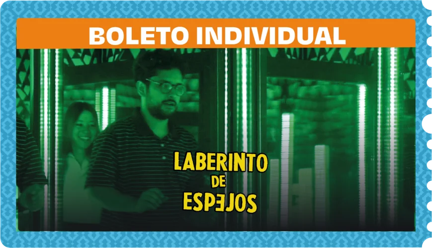 LABERINTO DE ESPEJOS PLAZA JARDÍN